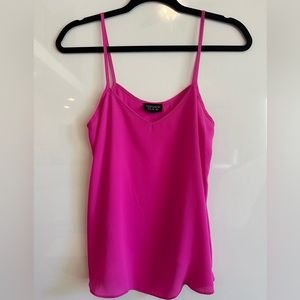 NEW TOPSHOP Swing Cami Hot Pink